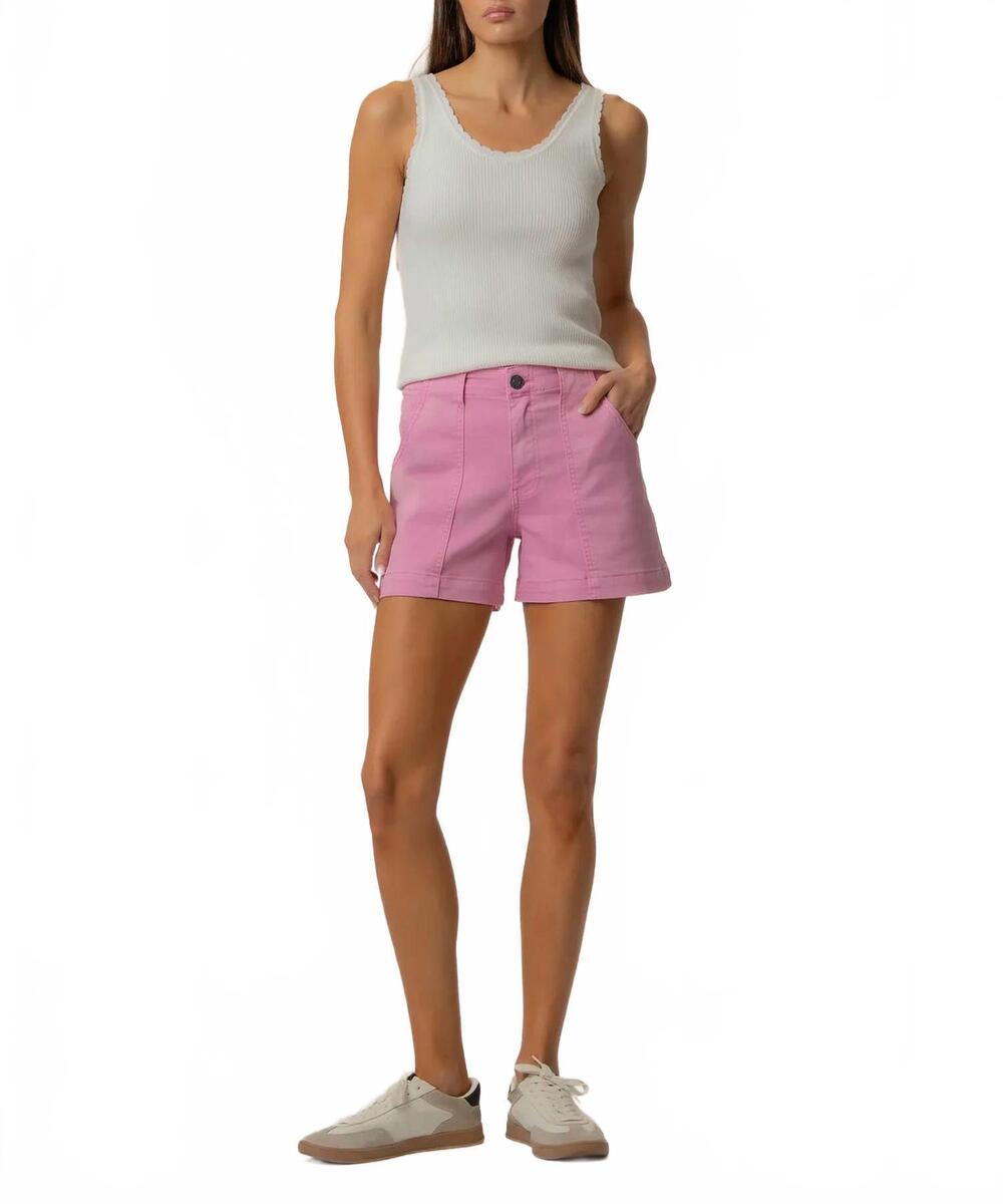 NEW KUT FROM THE KLOTH women's jane high rise short in cupcake